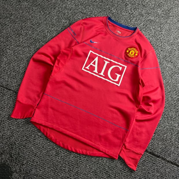 나이키 맨체스터 유나이티드 07-09 트레이닝 탑 3474