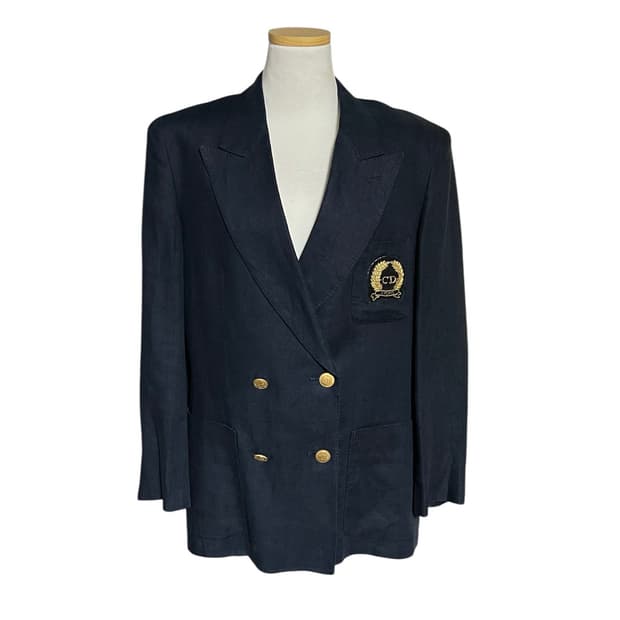 Christian Dior Sports 디올 네이비 블레이저 M