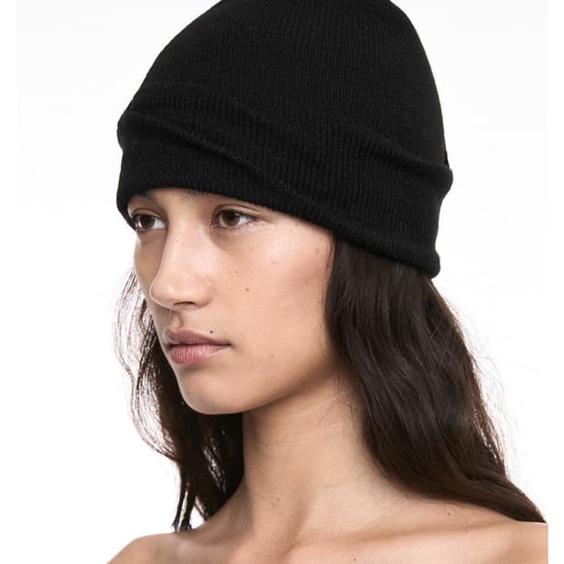 새상품/Nache beanie black 나체 비니