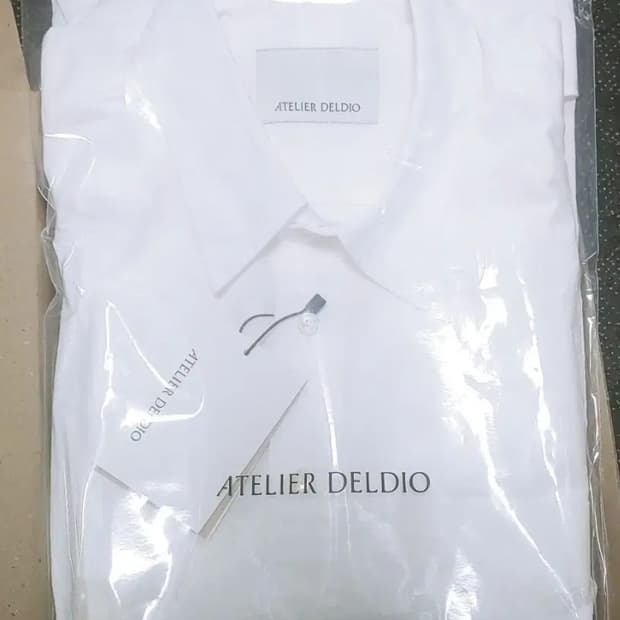 L ) 델디오 코튼 타입라이터 컴포트 셔츠