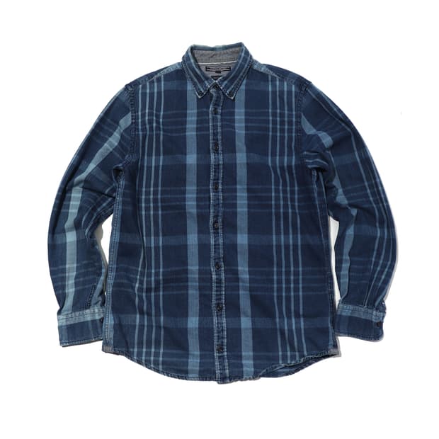 TOMMY HILFIGER 데님 워싱 셔츠 size M