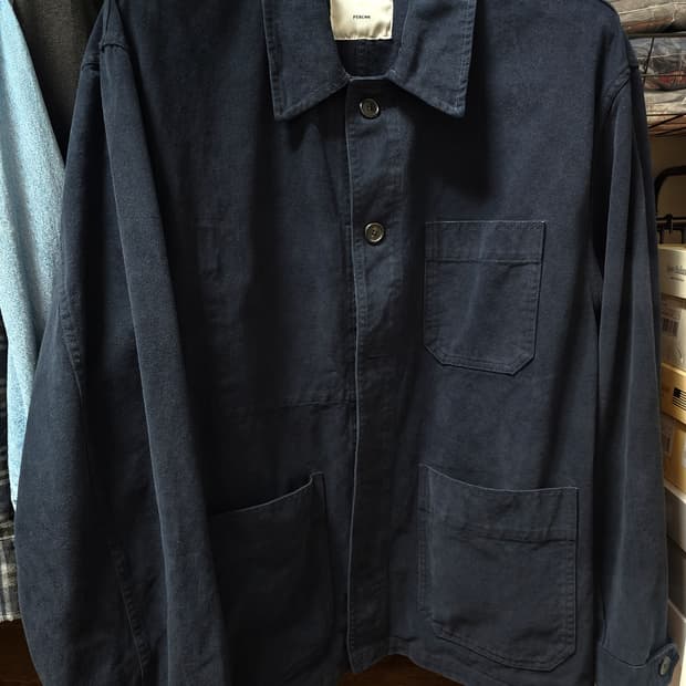 [3] 퍼렌 몰스킨 워크자켓 네이비