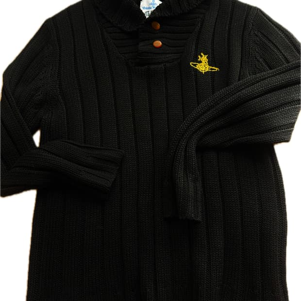 비비안 맨즈 숄카라 니트 m