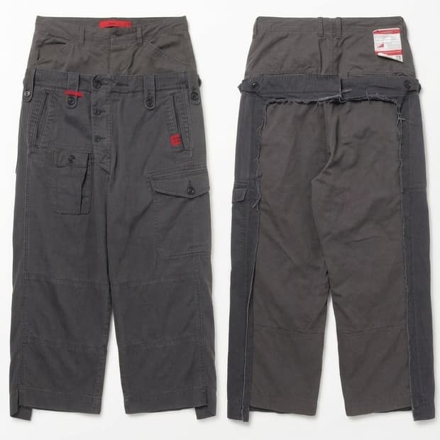 Mihara Yasuhiro Military Cargo Shorts