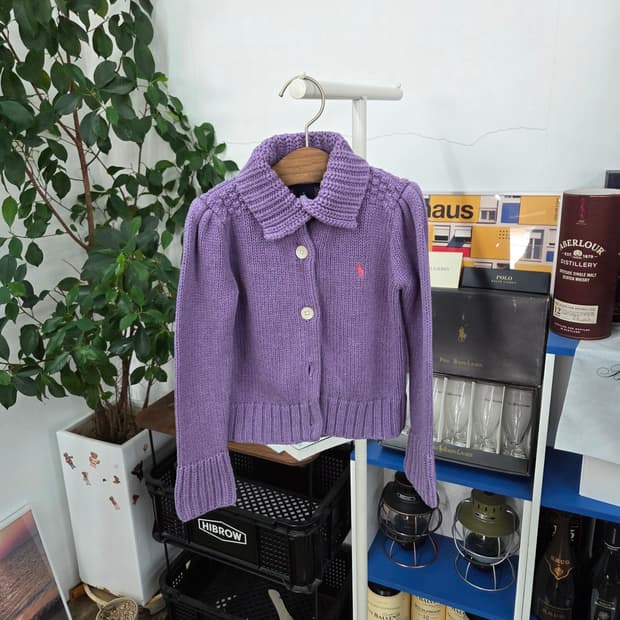 폴로랄프로렌 여아 코튼 칼라 가디건 5