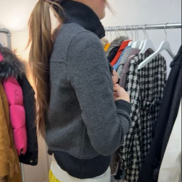 아이디빈티지 모직 자켓