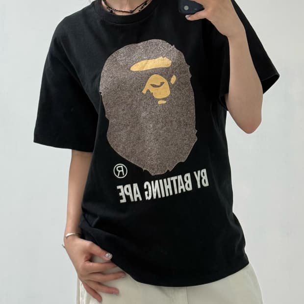 베이프 글래스 비즈 반팔티