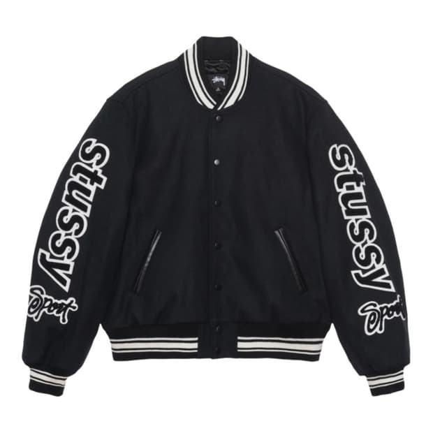 스투시 컴피티션 바시티 자켓 XL