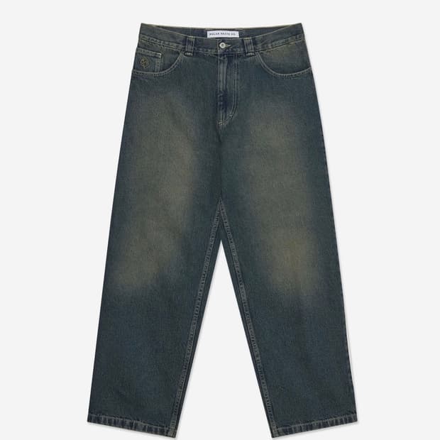 폴라빅보이진 더티블루 S사이즈 팝니다