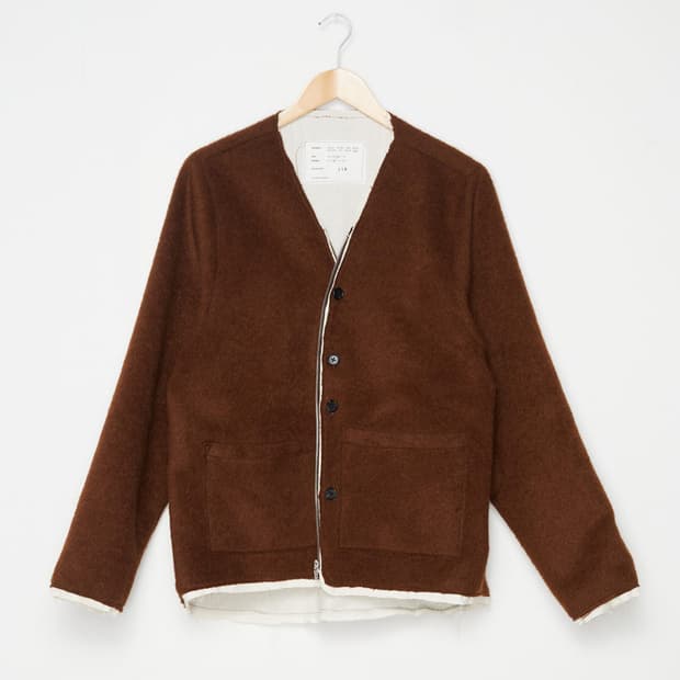 카미엘 포트젠스 울 알파카 모헤어 가디건M 사이즈