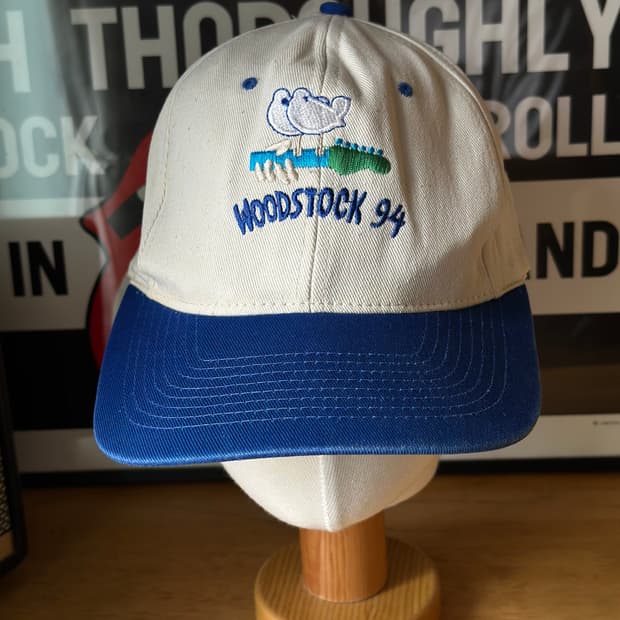 90s Woodstock 빈티지 우드스탁 모자