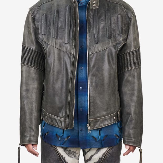 준태킴 바이커 자켓