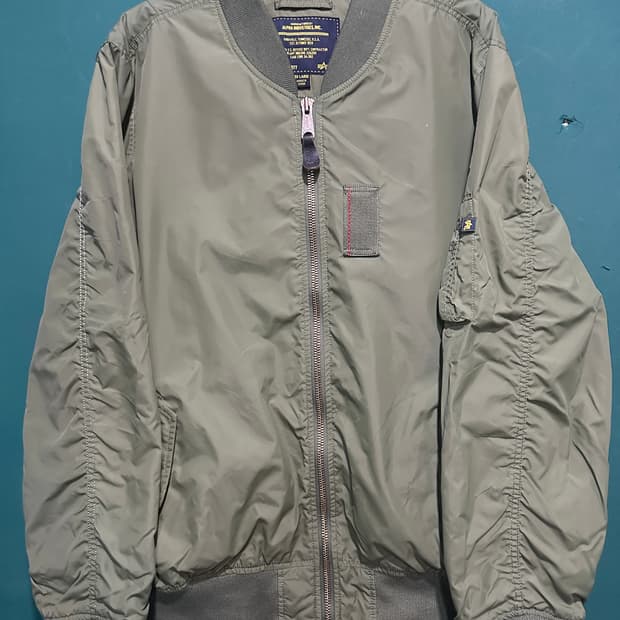 알파인더스트리 ma-1 카키 3XL