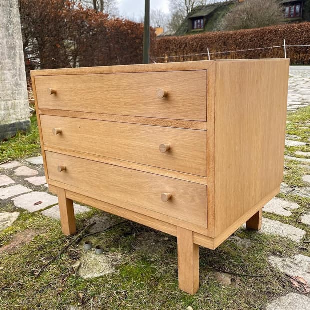 [덴마크빈티지] 서랍장 협탁 배드사이드 테이블