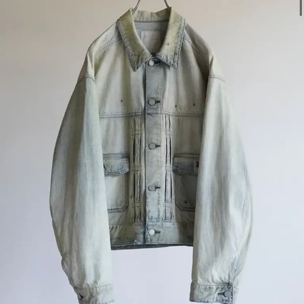 안셀름 CRASH DENIM JACKET type-2 24ss 3사이즈