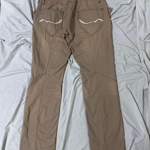 니콜 클럽 포 맨 워싱 플레어 팬츠 y2k vkei 펑크 