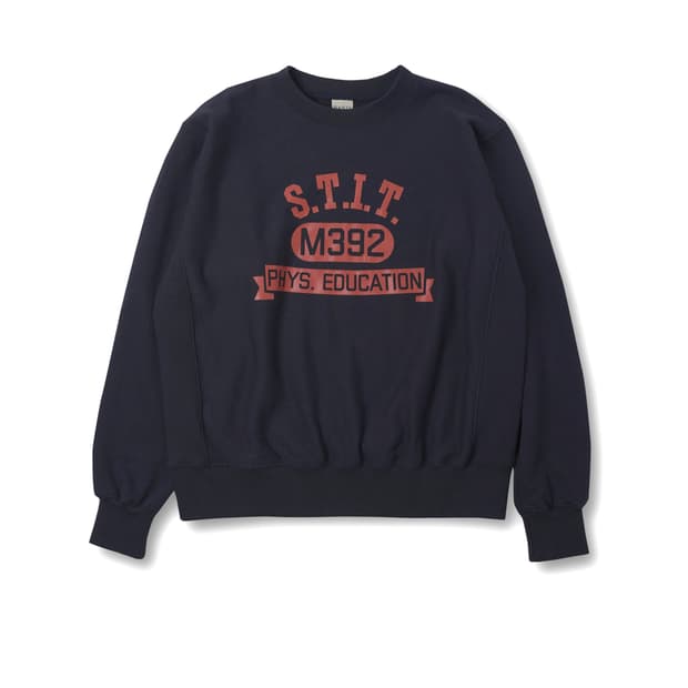 반츠 리버스위브 Sweatshirt 네이비