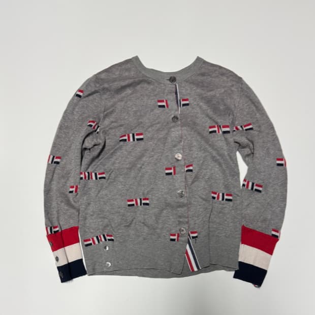 여성 빈티지 가디건 톰브라운 느낌!! S