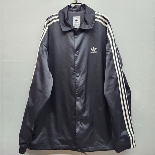아디다스 로고 삼선 코치 자켓 XL(2XL)