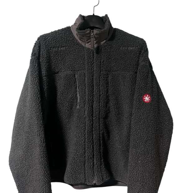 [XL] 25FW 카브엠트 플리스 집업 자켓 차콜