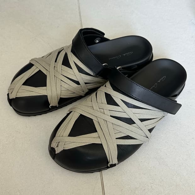 릭오웬스 메가레이스 뮬 40사이즈