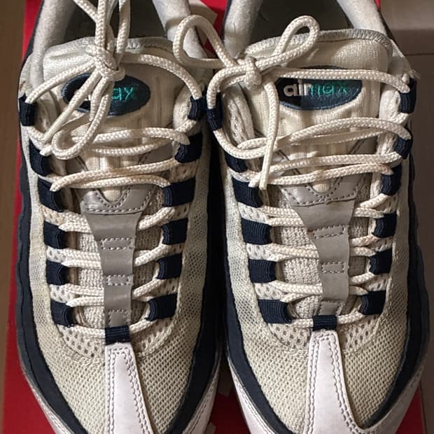 나이키 맥스 95 흰파남