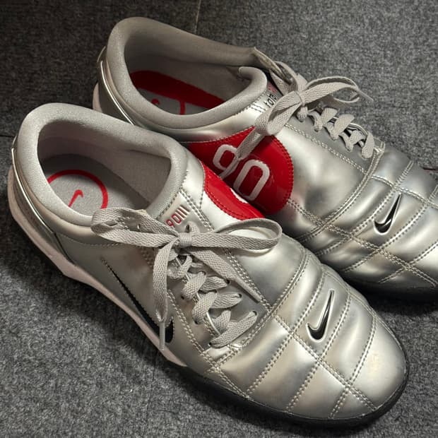 나이키 토탈 90 실버 275