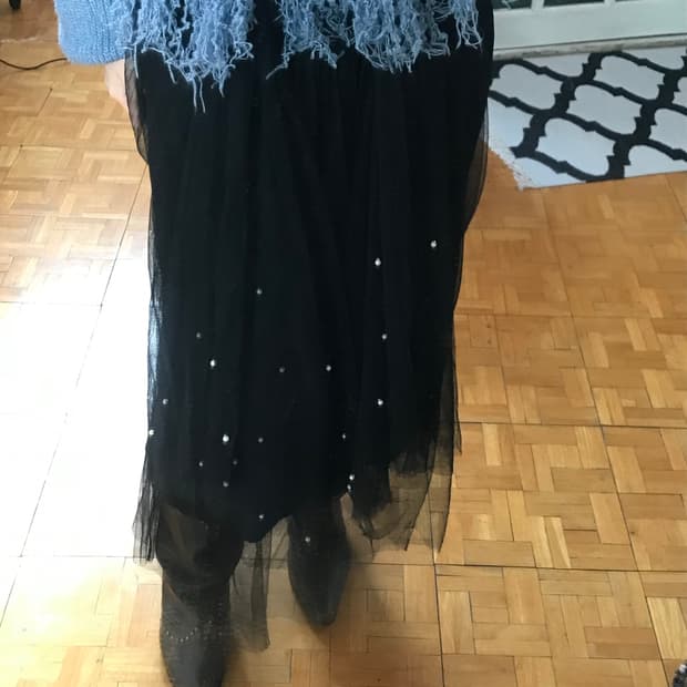 vintage pearl sha skirt