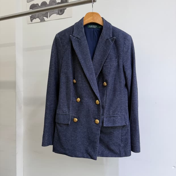 LAUREN RALPH LAUREN 피크드칼라 더블 자켓