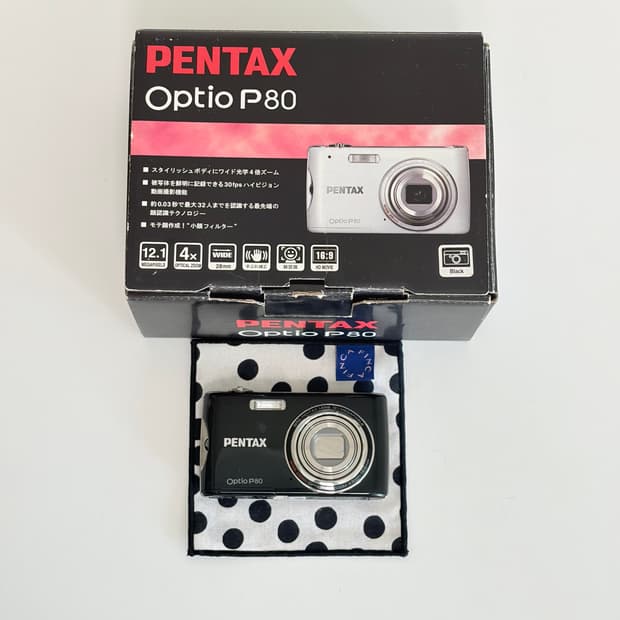 작례있음🩷 풀박스! Pentax Optio P80