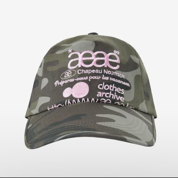 aeae 카모 모자 볼캡