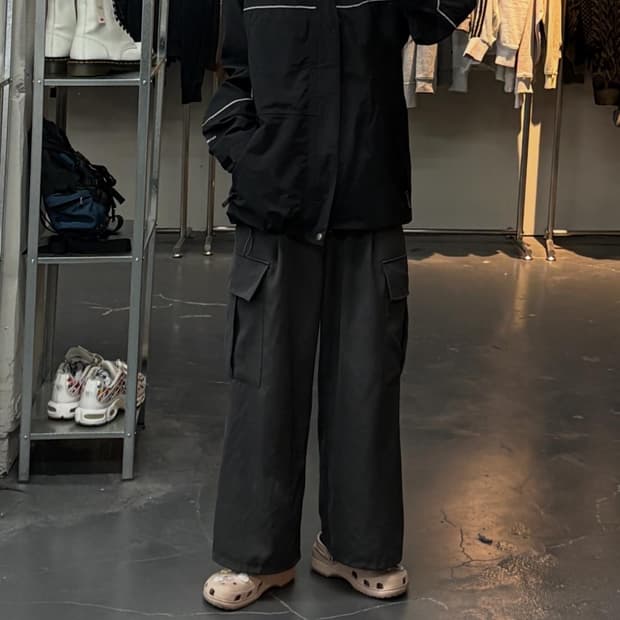 노스페이스 나일론 스티치 바람막이 A2936