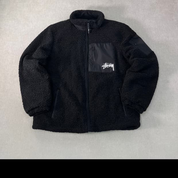 스투시 양털 후리스