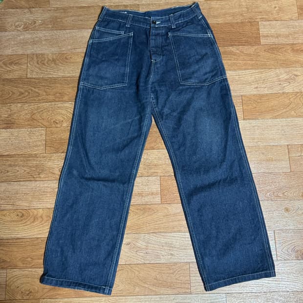 Ymcl ky 퍼티그 데님 팬츠