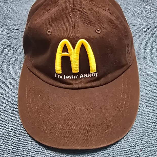 ANNOT 아노트 맥도날드 모자