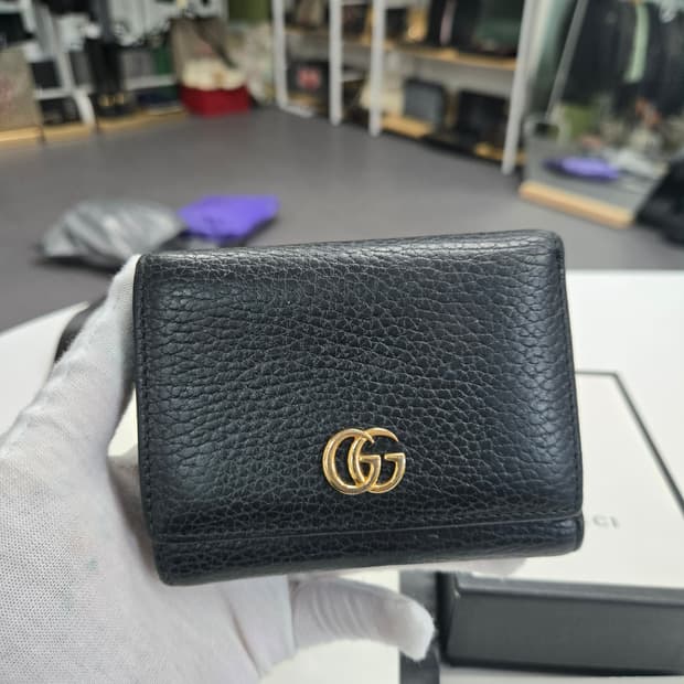 [50%세일] 구찌 마몬트 삼단 중지갑