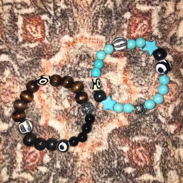 Eye of the Night & Sky bracelet 🧿