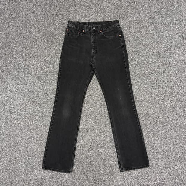 00s 빈티지 리바이스 517 블랙 허리40cm
