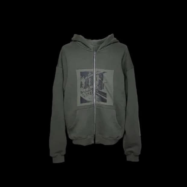 [2] 에모스탠스클럽 후드집업 올리브