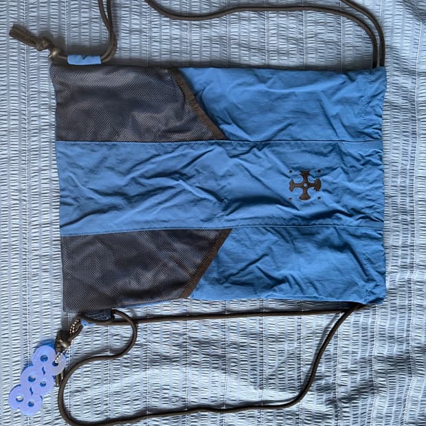 실리카겔(SilicaGel)X비이커(Beaker) 메쉬 포켓 짐색 블루