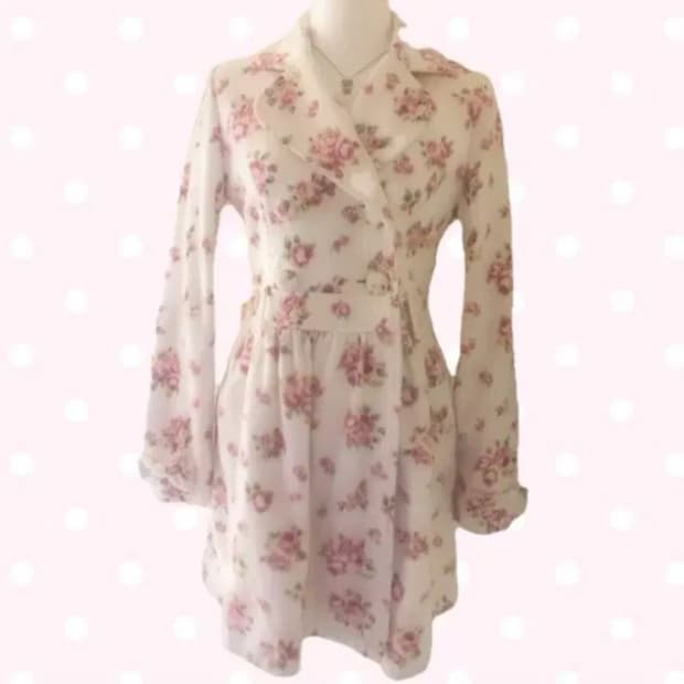 리즈멜로 히메갸루 리본 코트 리즈리사