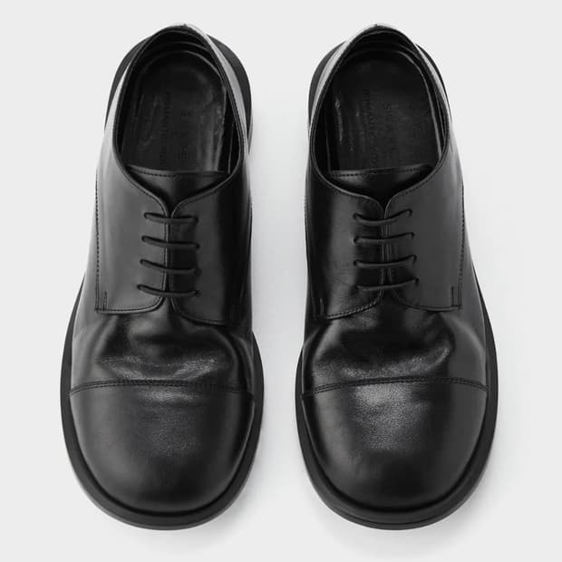 수아레×로맨틱무브 슬랩스틱 더비슈즈