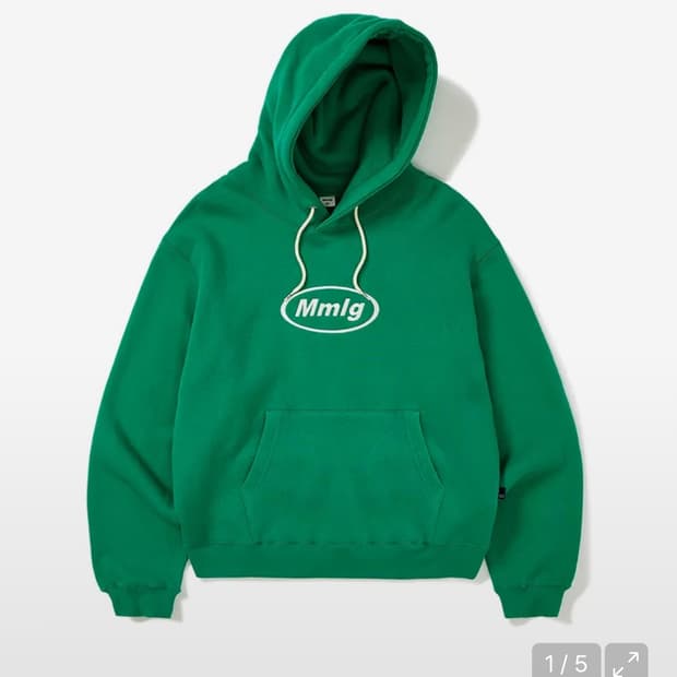 mmlg 기모 후드 티셔츠 남녀공용