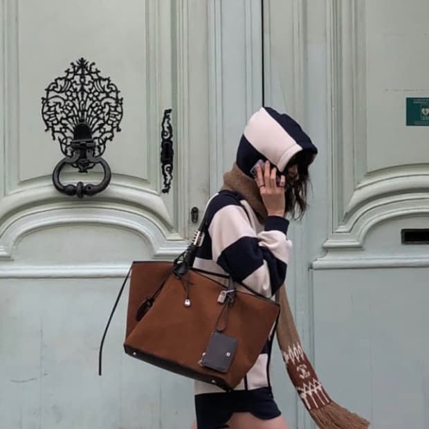 [714center]TOTTI BAG(SUEDE TAN)