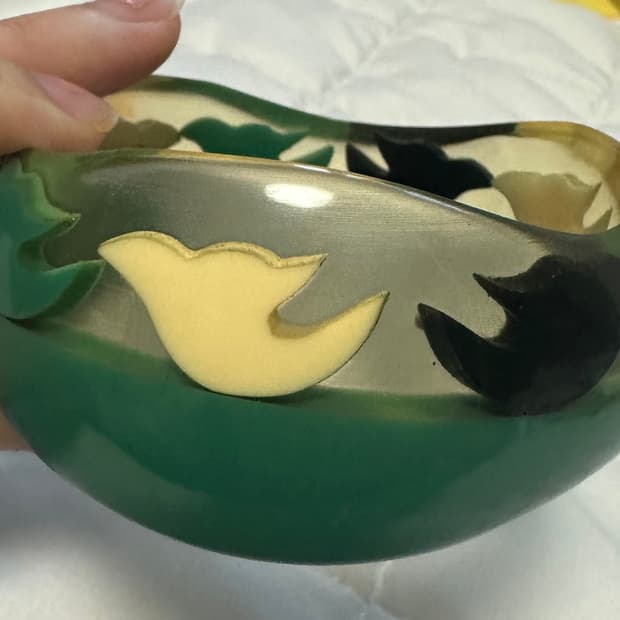 빈티지 아크릴 뱅글