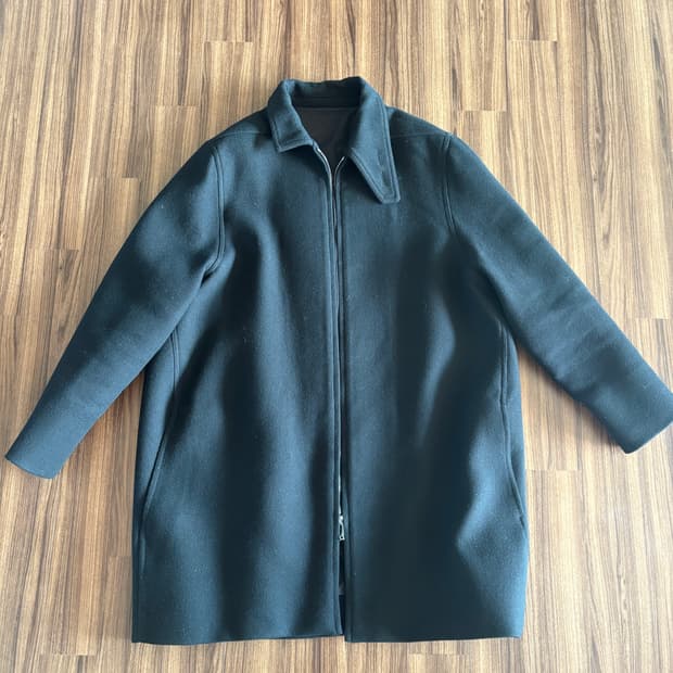 릭오웬스 블랙 코트