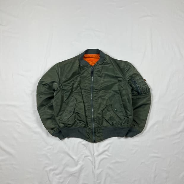 90‘s 알파인더스트리 alpha ma-1 마원 항공자켓