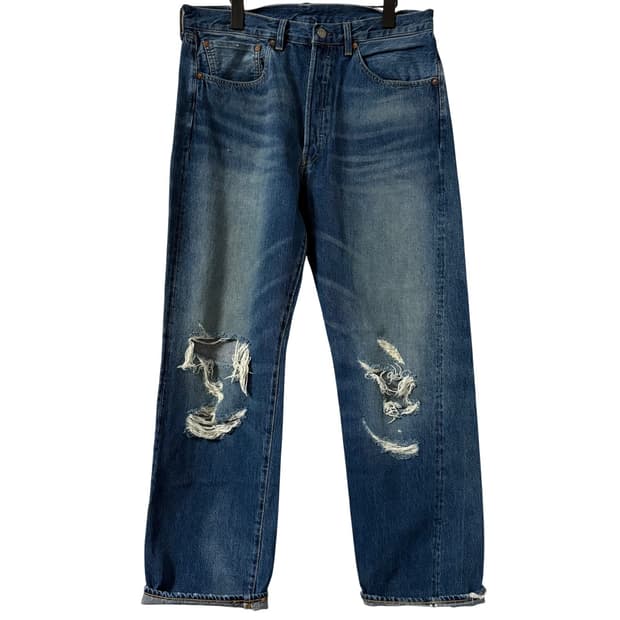 리바이스 lvc 55501 셀비지 데님팬츠 34/32