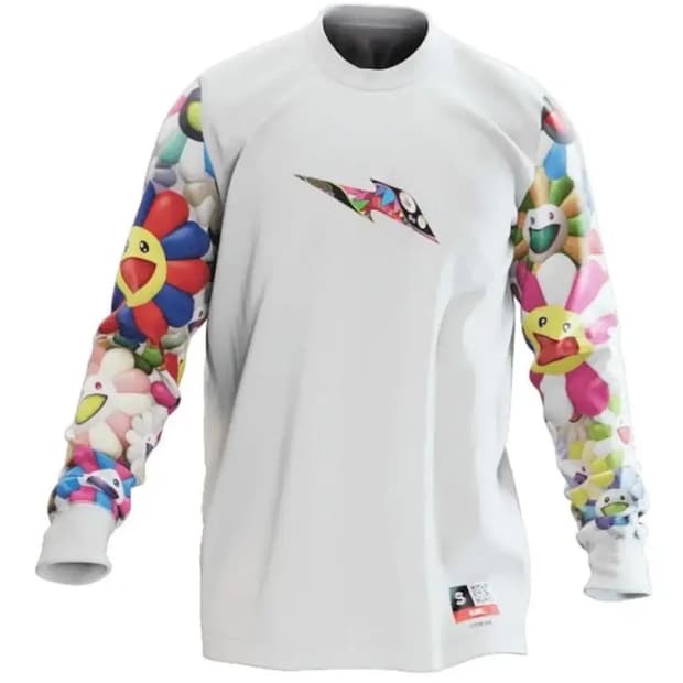 나이키 x RTFKT 무라카미 다카시 드립 롱 슬리브 티셔츠 새상품