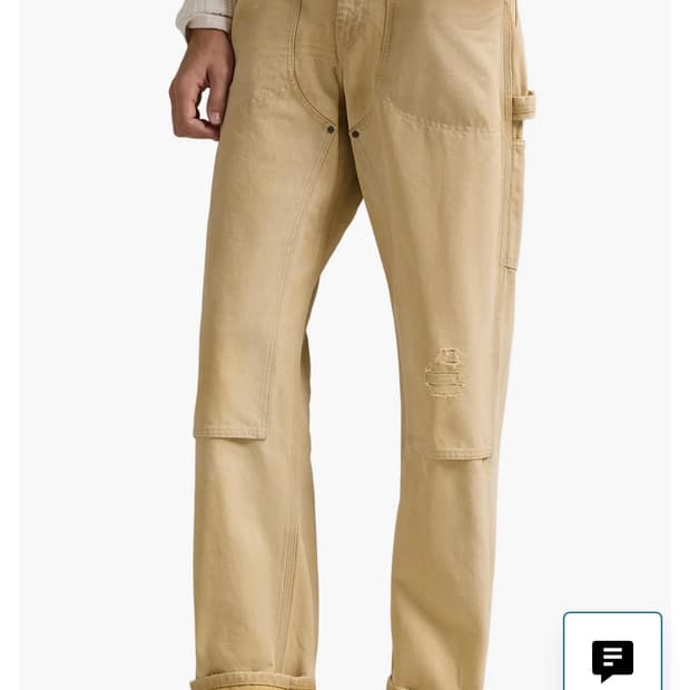 폴로 랄프로렌 남성 던가리핏 릴랙스 컨트리 카펜터 팬츠